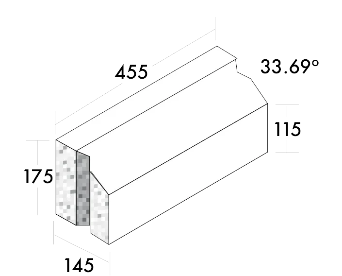 Mountable Kerb Block Mountable Kerb Block